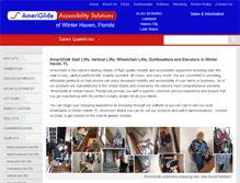 Tablet Screenshot of ameriglide-winter-haven-fl.com